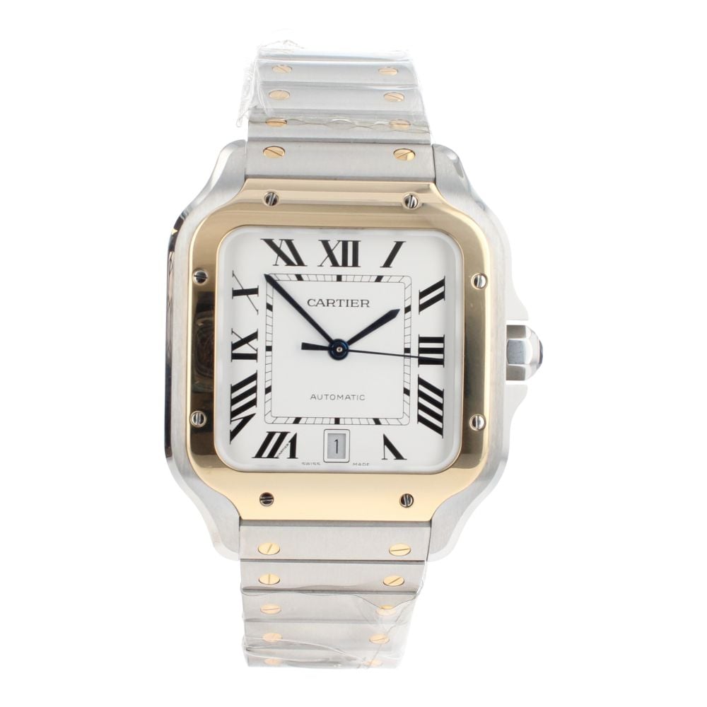 Cartier Santos Pre Owned Watch Ref 4072 Ramsdens Jewellery