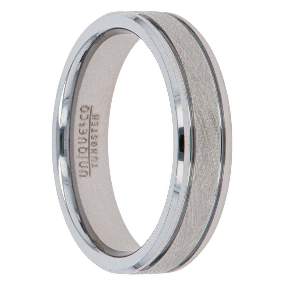 Unique & Co Tungsten Wedding Ring