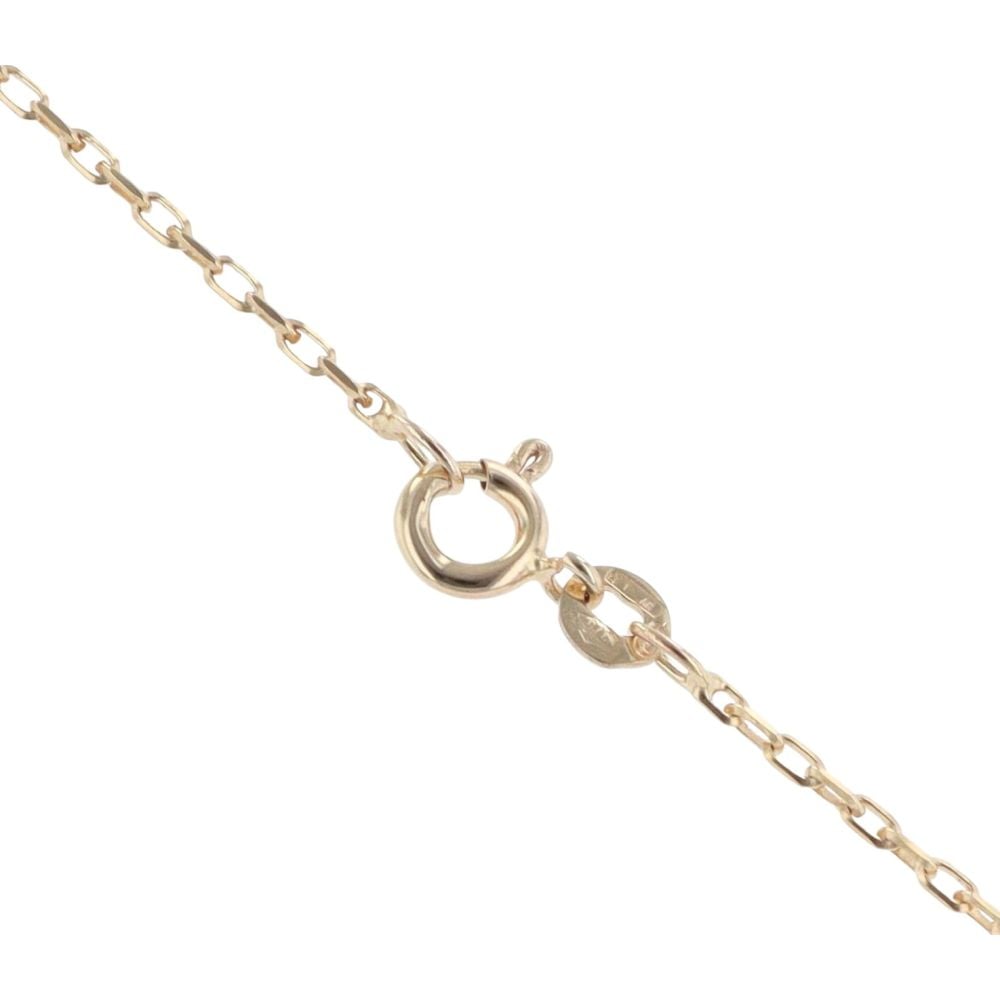 9ct Yellow Gold Patterned Locket Pendant and Chain 20"