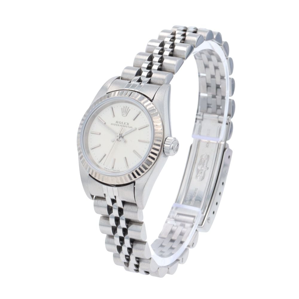 Rolex Oyster Perpetual Pre Owned Watch Ref 76094
