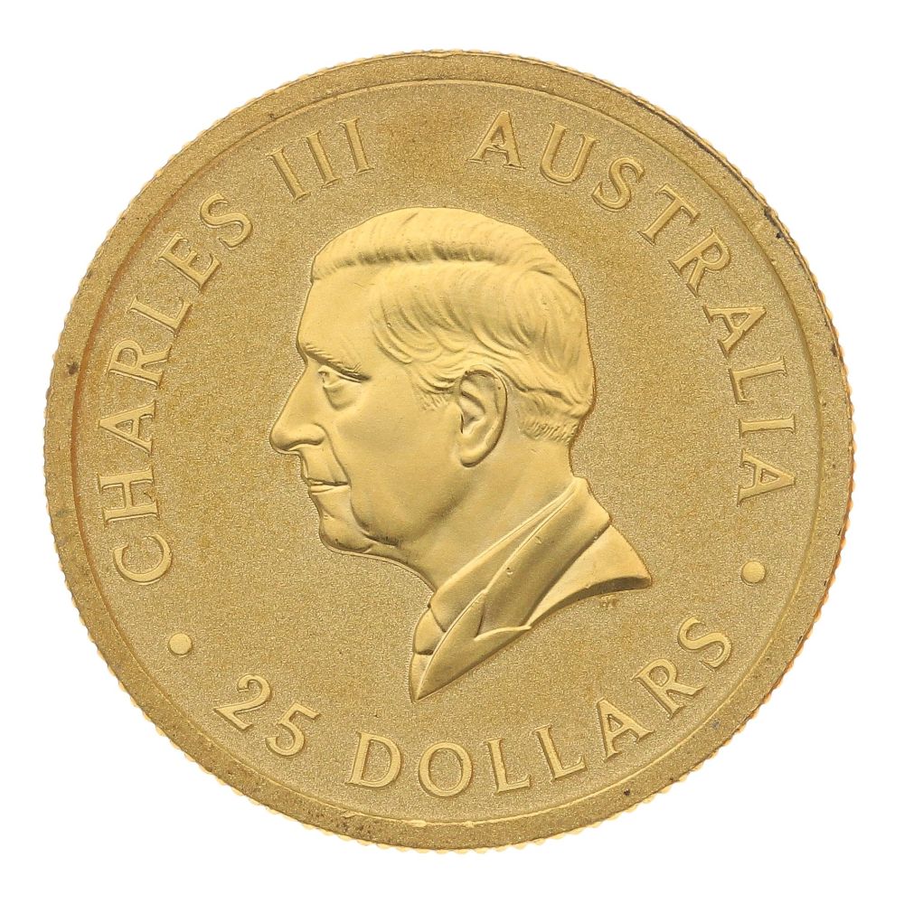 2024 Charles III 1/4 Oz 25 Dollar Coin