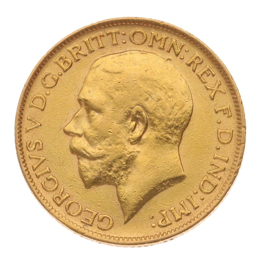 1911 George V Full Sovereign Coin