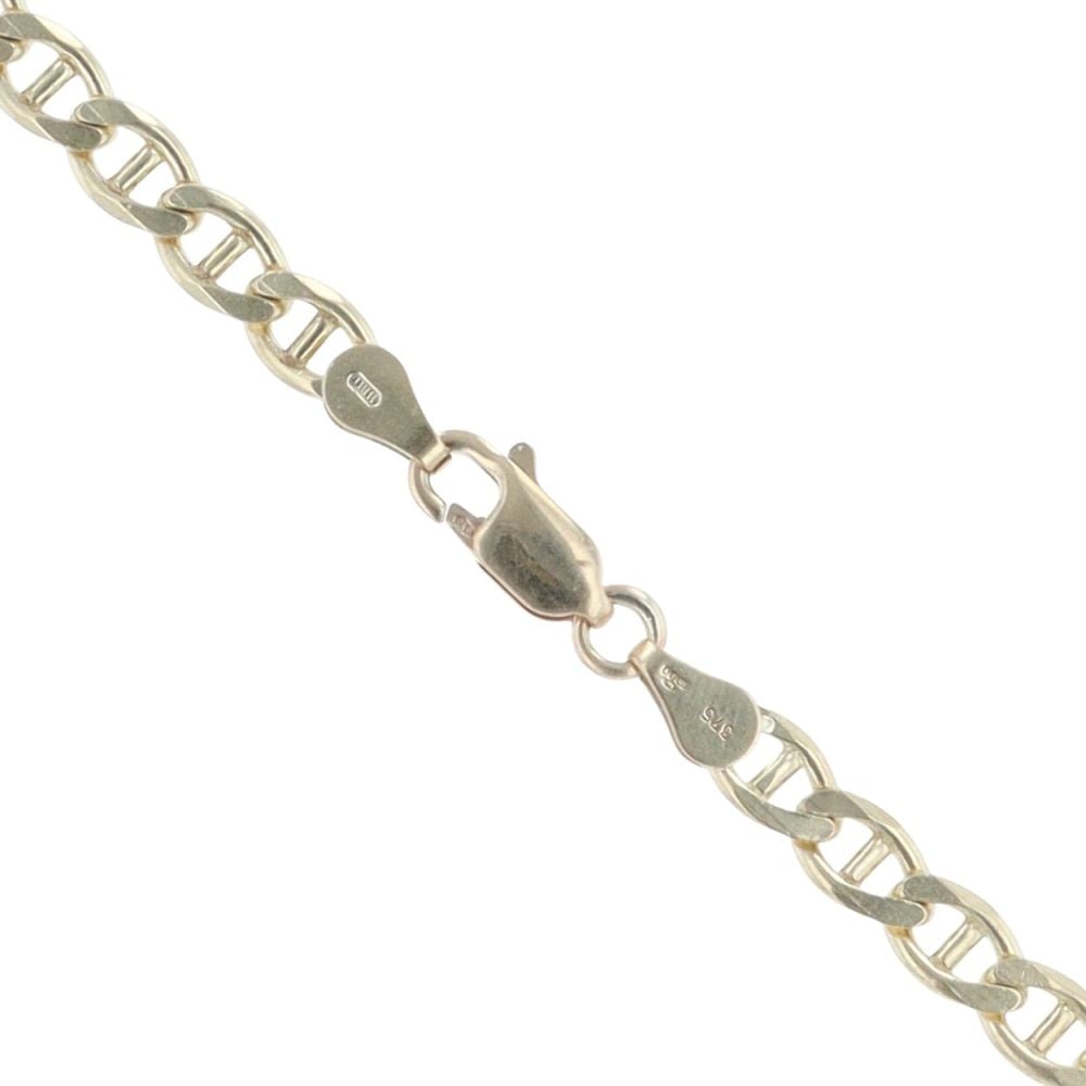 9ct Yellow Gold Anchor Chain 22"