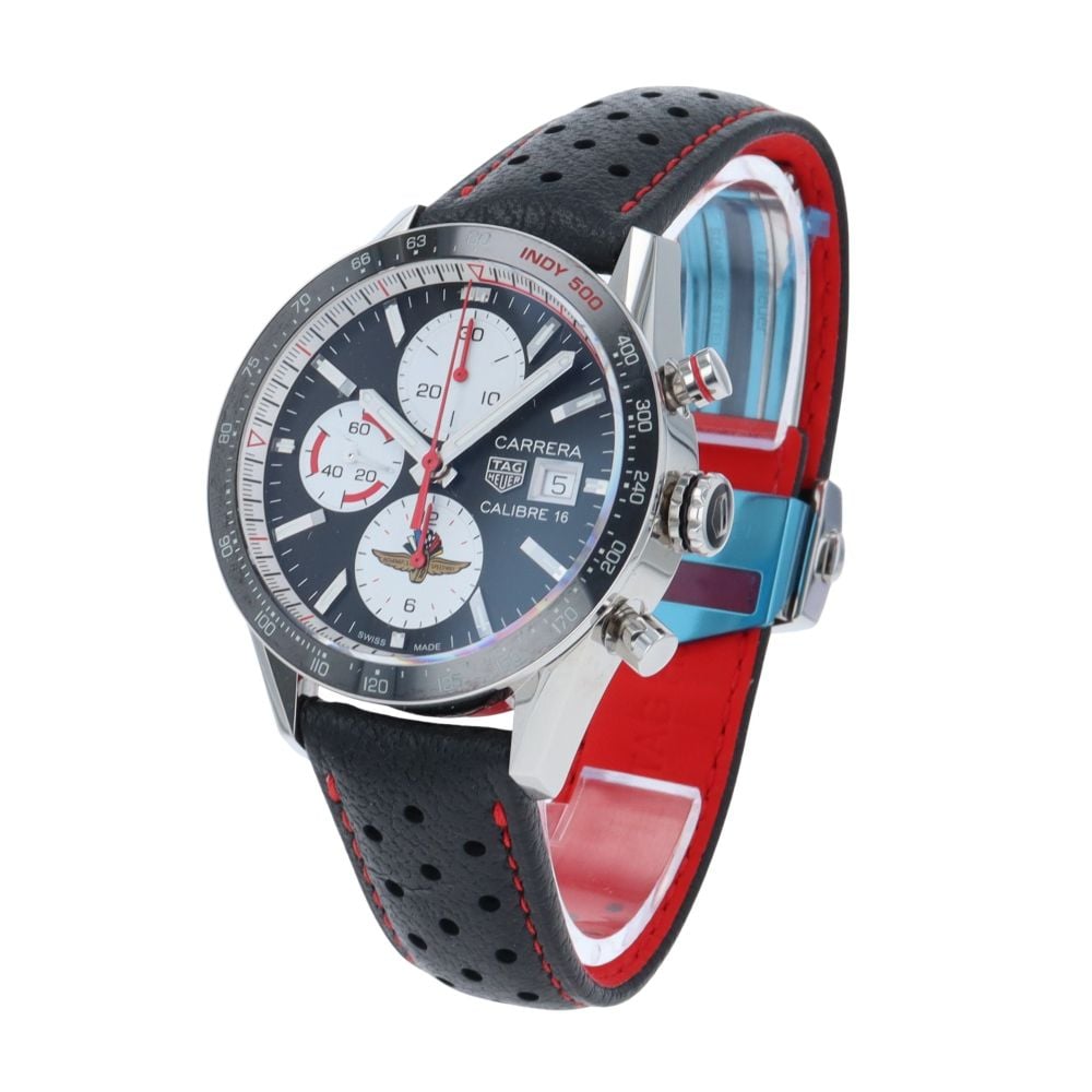 Tag Heuer Carrera Indy 500 Pre Owned Watch Ref CV201AS