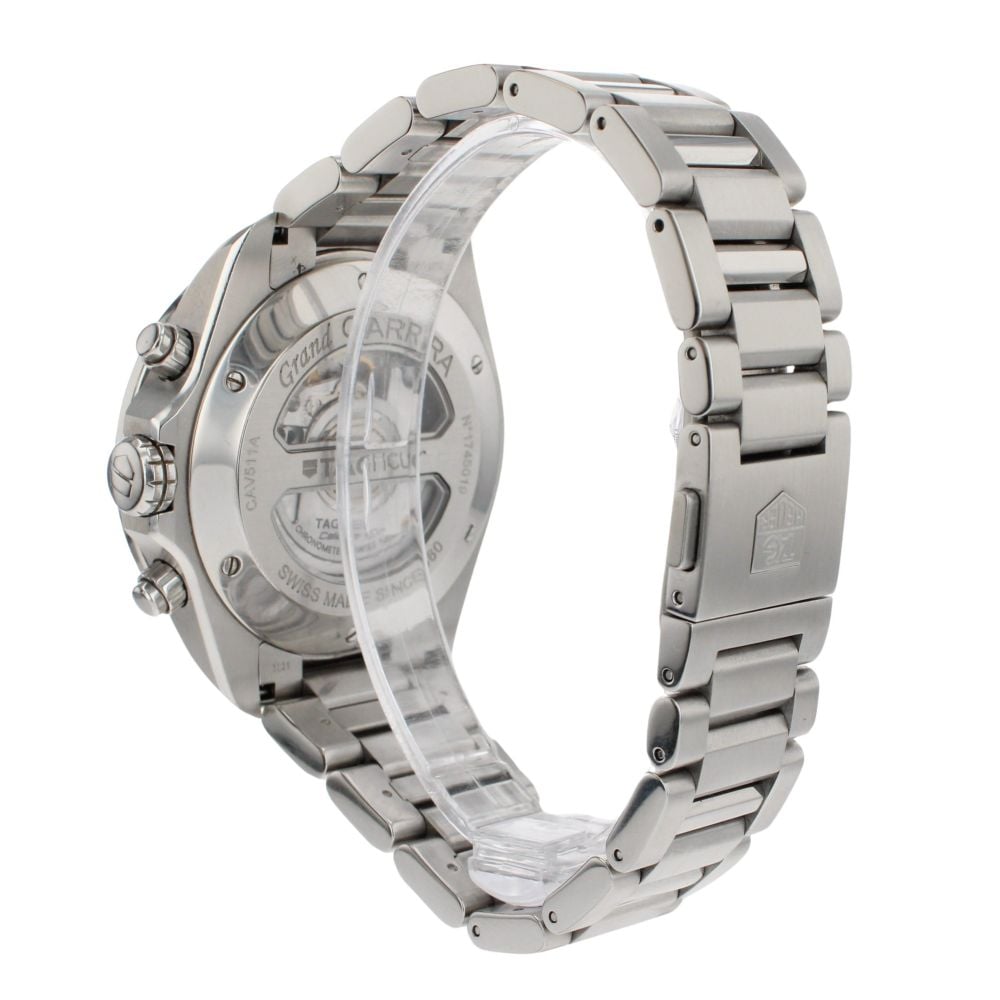 Tag Heuer Grand Carrera Pre Owned Watch Ref CAV511A