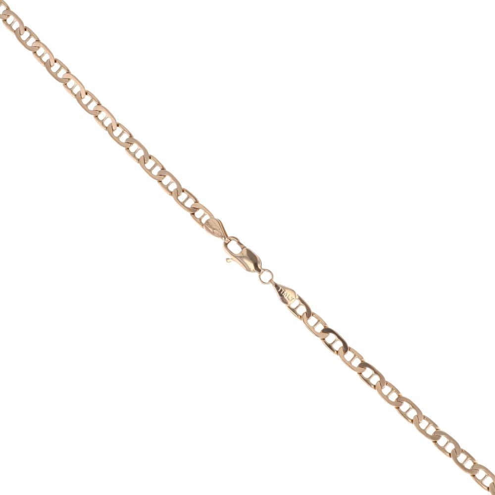 14ct Yellow Gold Anchor Chain 18"
