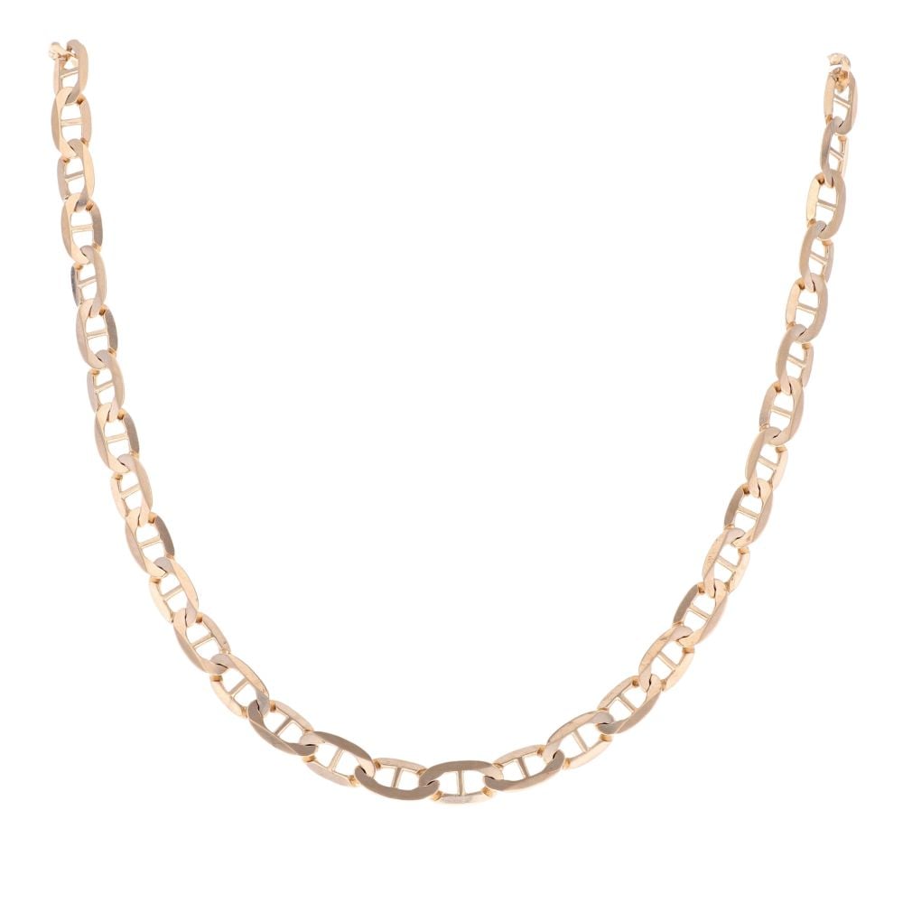 9ct Yellow Gold Anchor Chain 22"