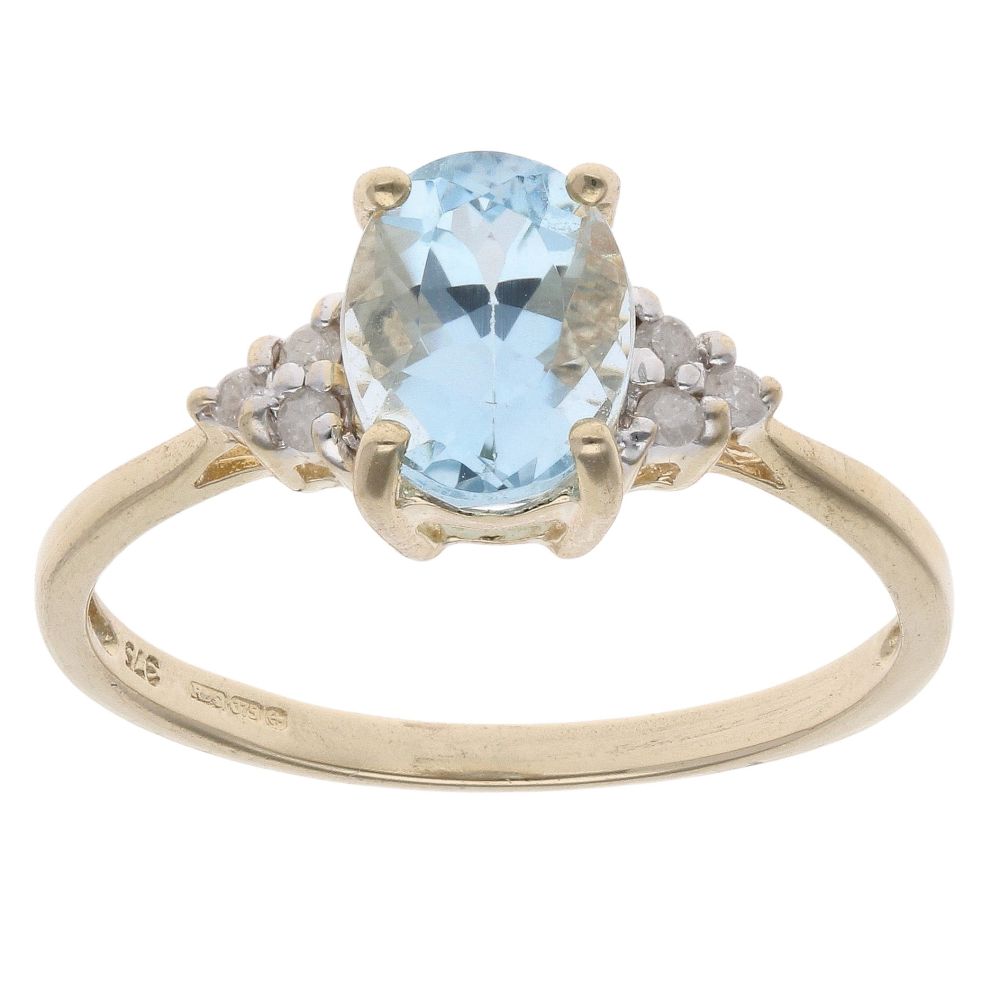 0.50Ct Diamond Dress Ring In 9ct Yellow Gold main image 1