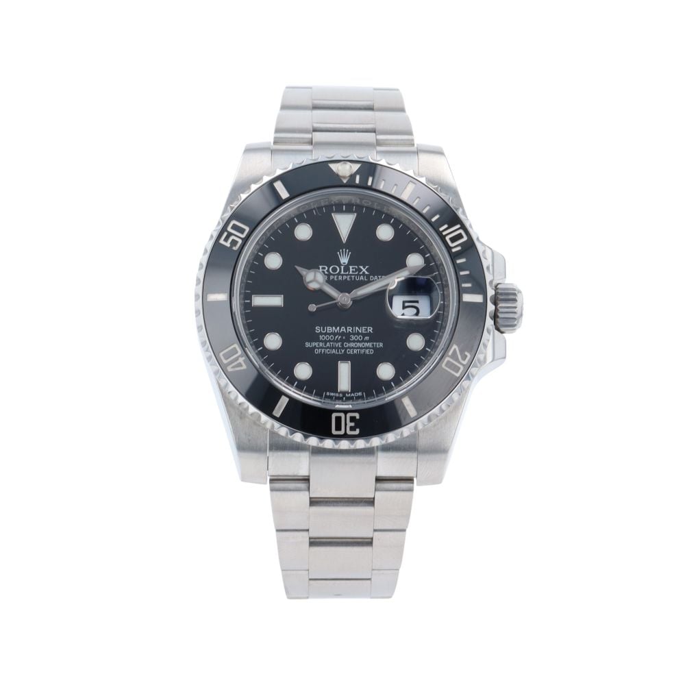 Rolex Submariner Pre Owned Watch Ref 116610LN