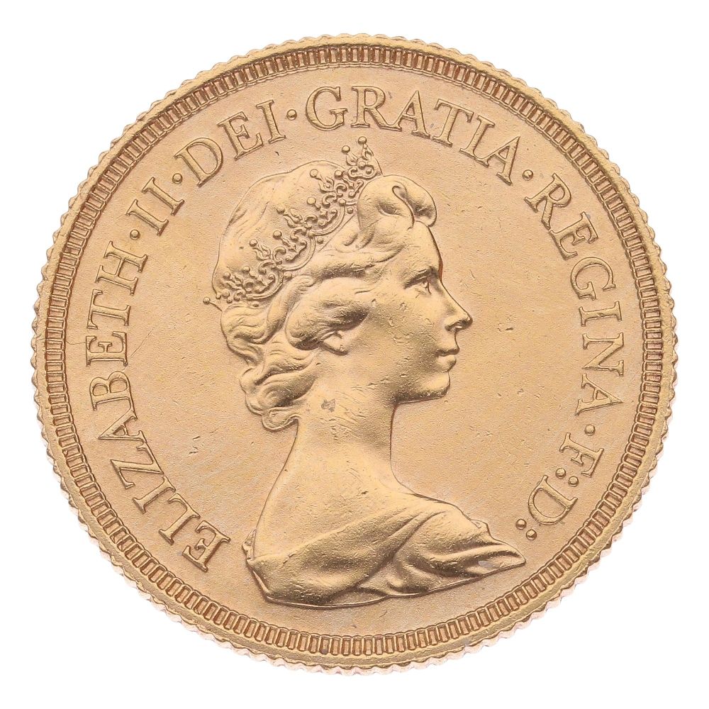 1974 Elizabeth II Full Sovereign Coin