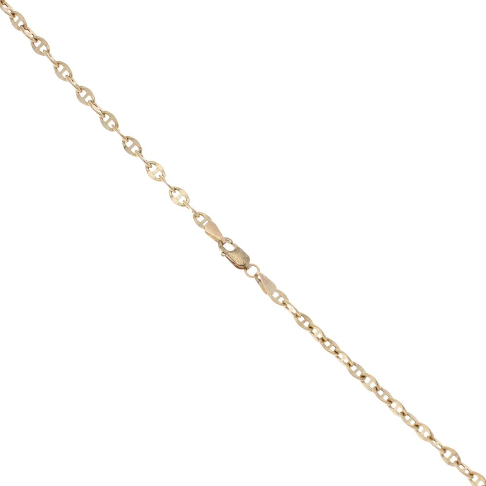 9ct Yellow Gold Button Chain 18" Ramsdens Jewellery