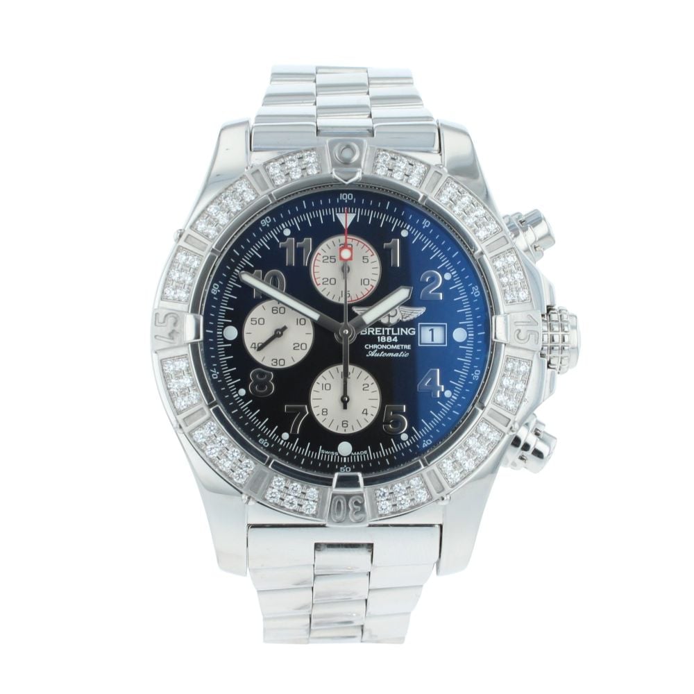 Breitling Custom Super Avenger Pre Owned Watch Ref A13370