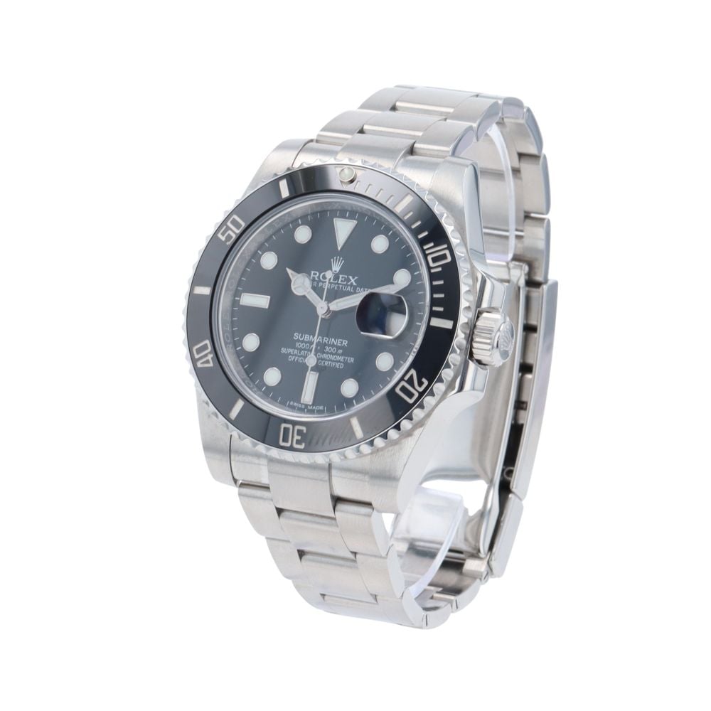 Rolex Submariner Pre Owned Watch Ref 116610LN