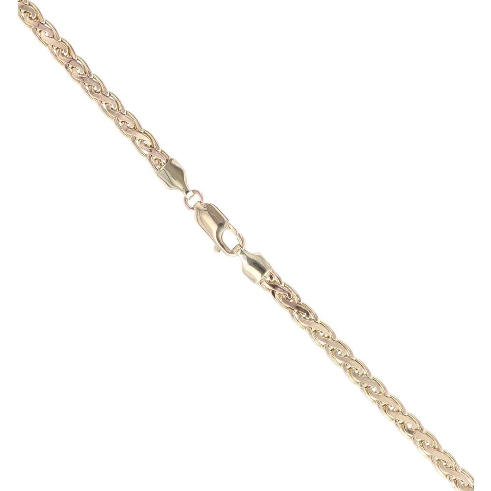 9ct Yellow Gold Fancy Chain 18"