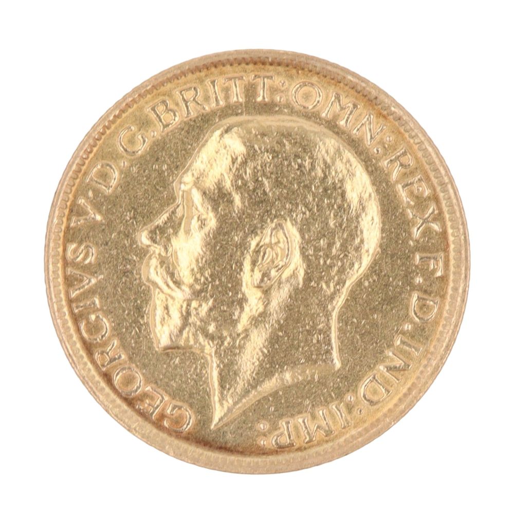 1915 George V Full Sovereign Coin