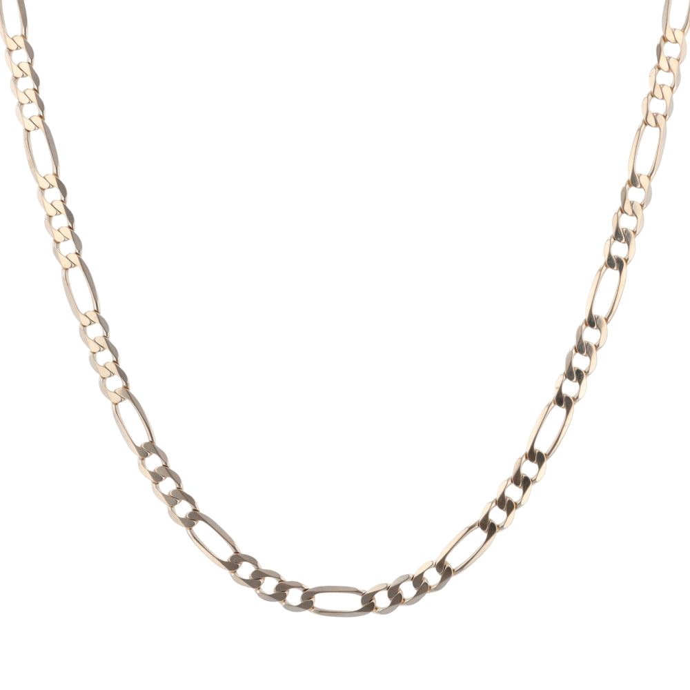 9ct Yellow Gold Figaro Chain 20"
