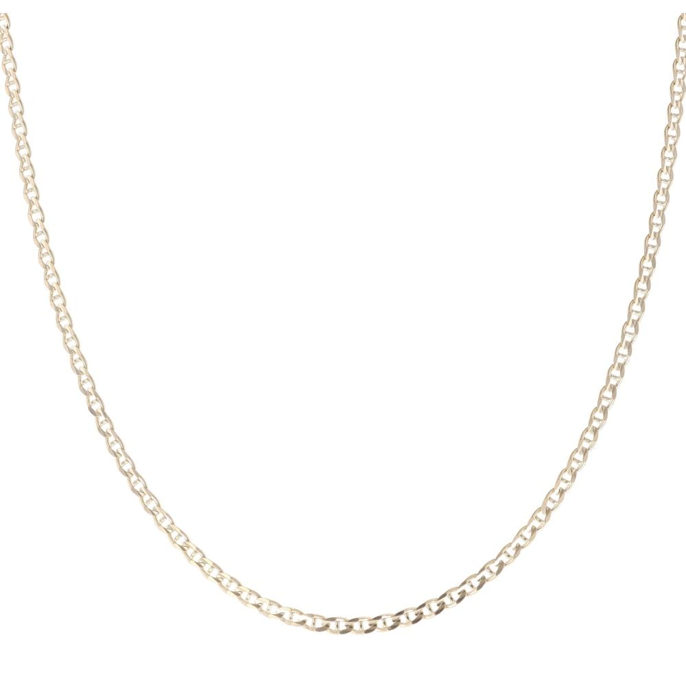 9ct Yellow Gold Anchor Chain 24"