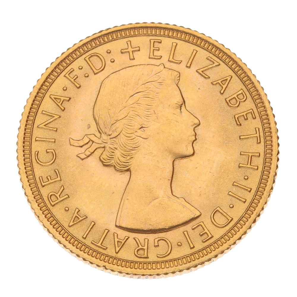 1963 Elizabeth II Full Sovereign Coin