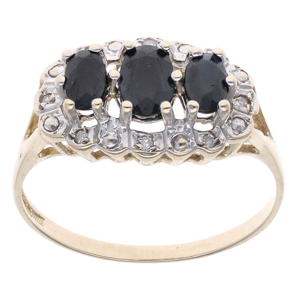 0.25Ct Round Brilliant Diamond Engagement Ring Set In 9ct Yellow Gold