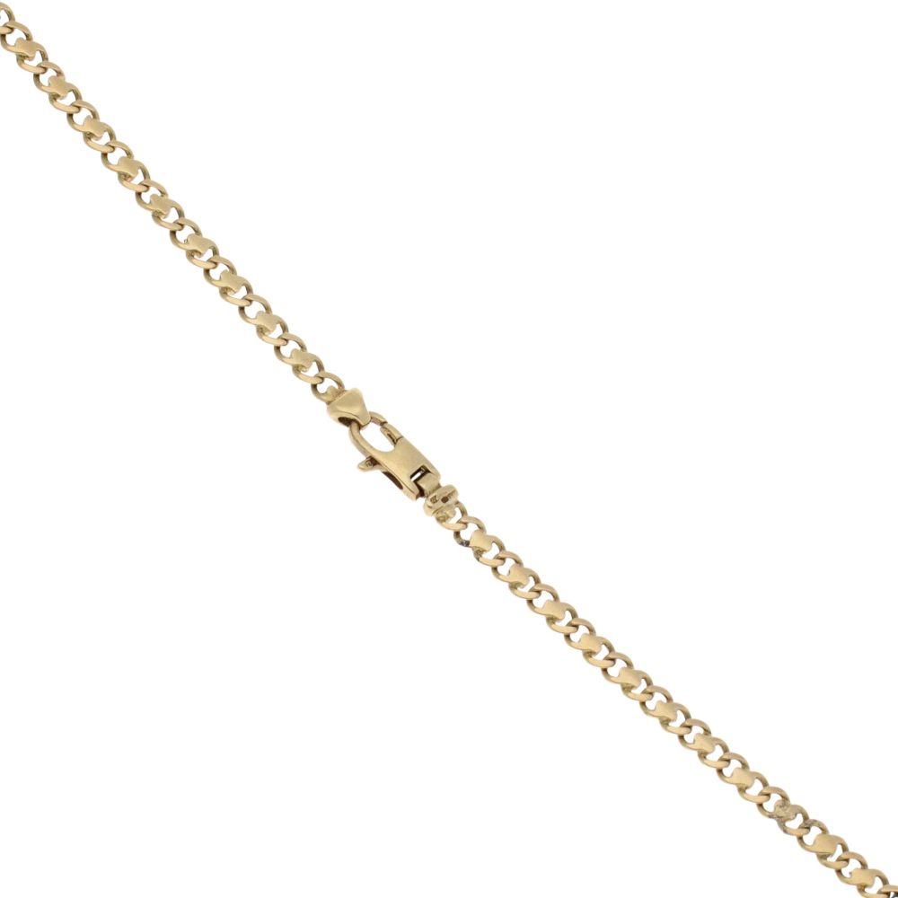 18ct Yellow Gold Fancy Chain 20"