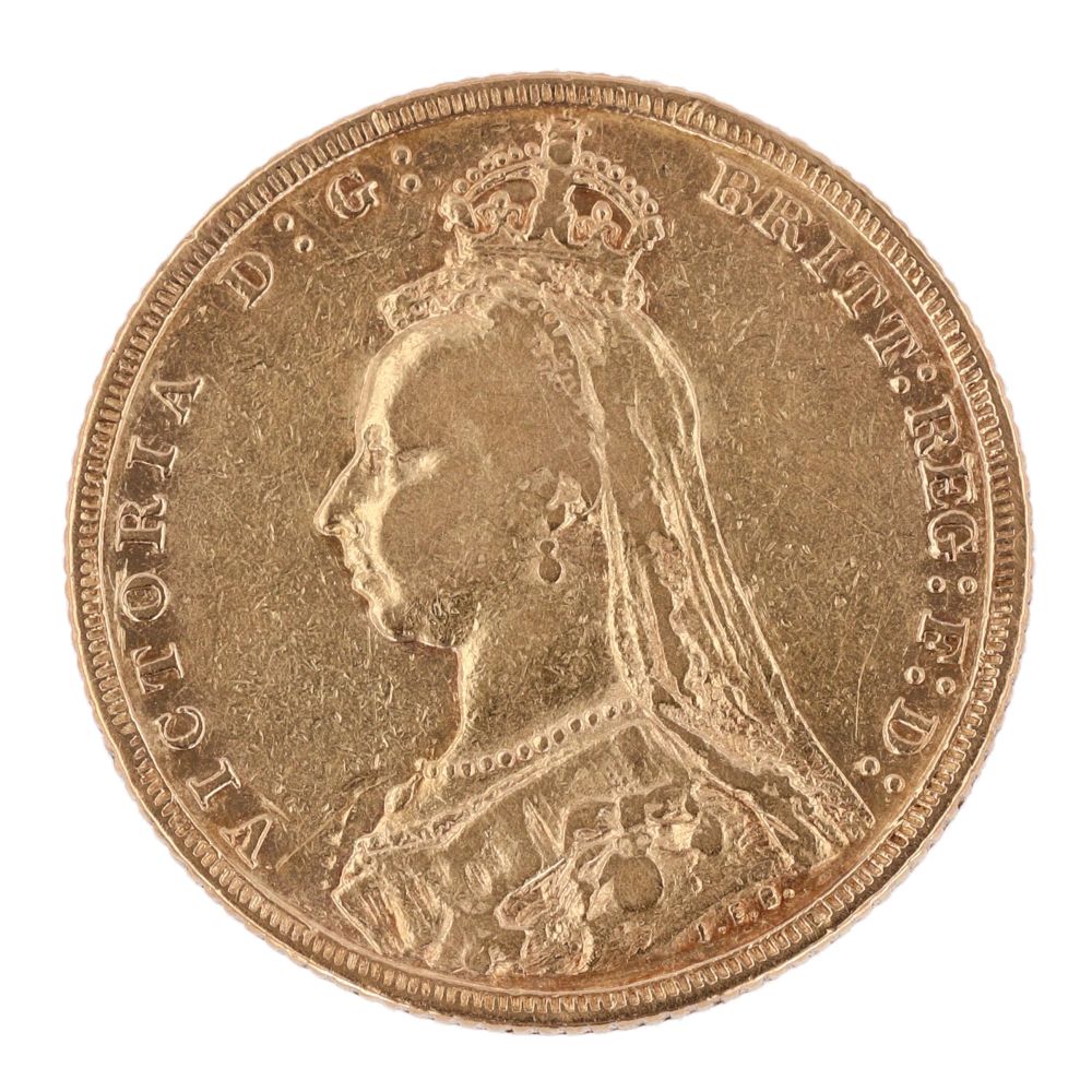 1892 Victoria Full Sovereign Coin Ramsdens Jewellery
