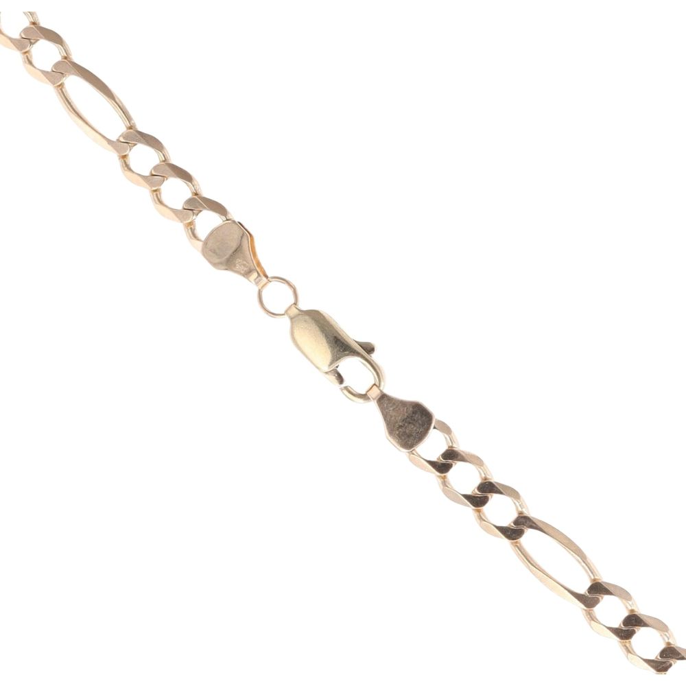 9ct Yellow Gold Figaro Chain 20"