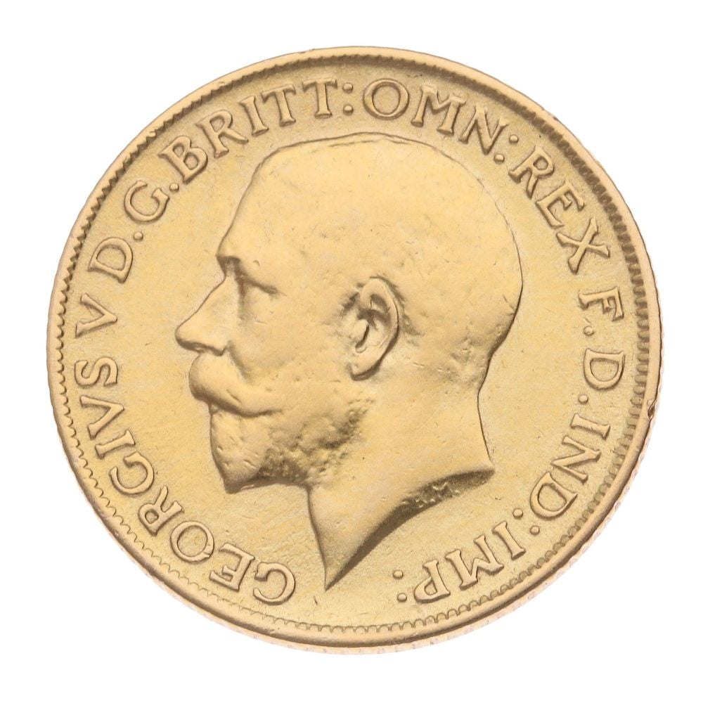 1913 George V Full Sovereign Coin