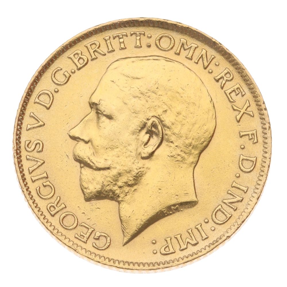 1913 George V Full Sovereign Coin