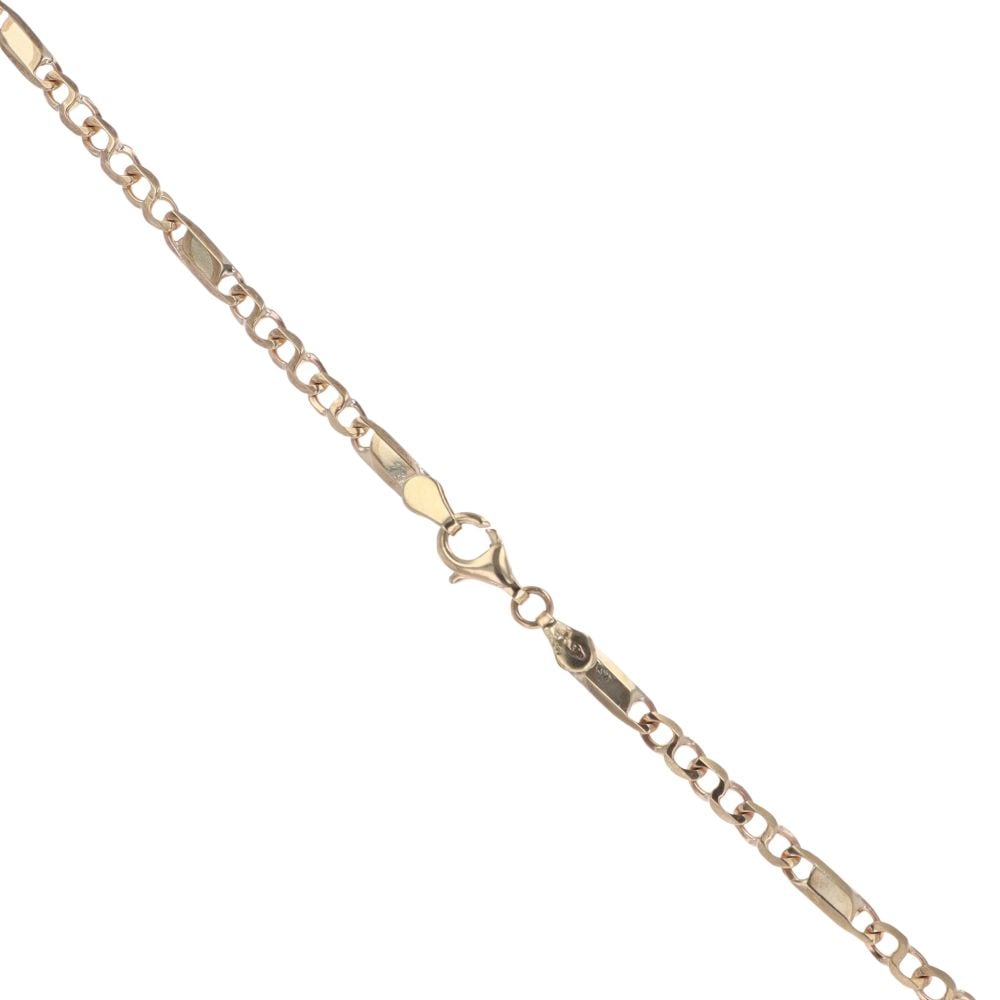 9ct Yellow Gold Fancy Chain 18"