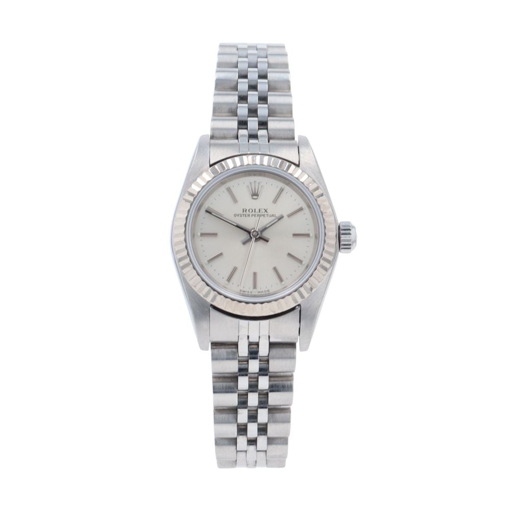 Rolex Oyster Perpetual Pre Owned Watch Ref 76094