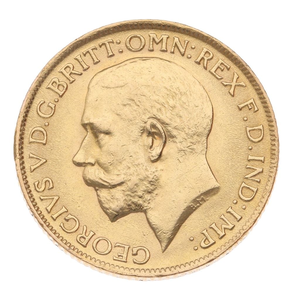 1913 George V Full Sovereign Coin