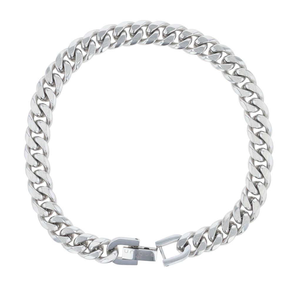 Unique & Co Stainless Steel Curb Bracelet