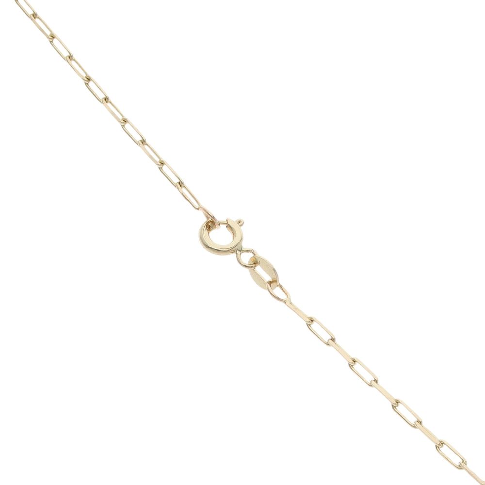 14ct Yellow Gold 0.50ct Diamond Triple Cluster Pendant and Chain 16"