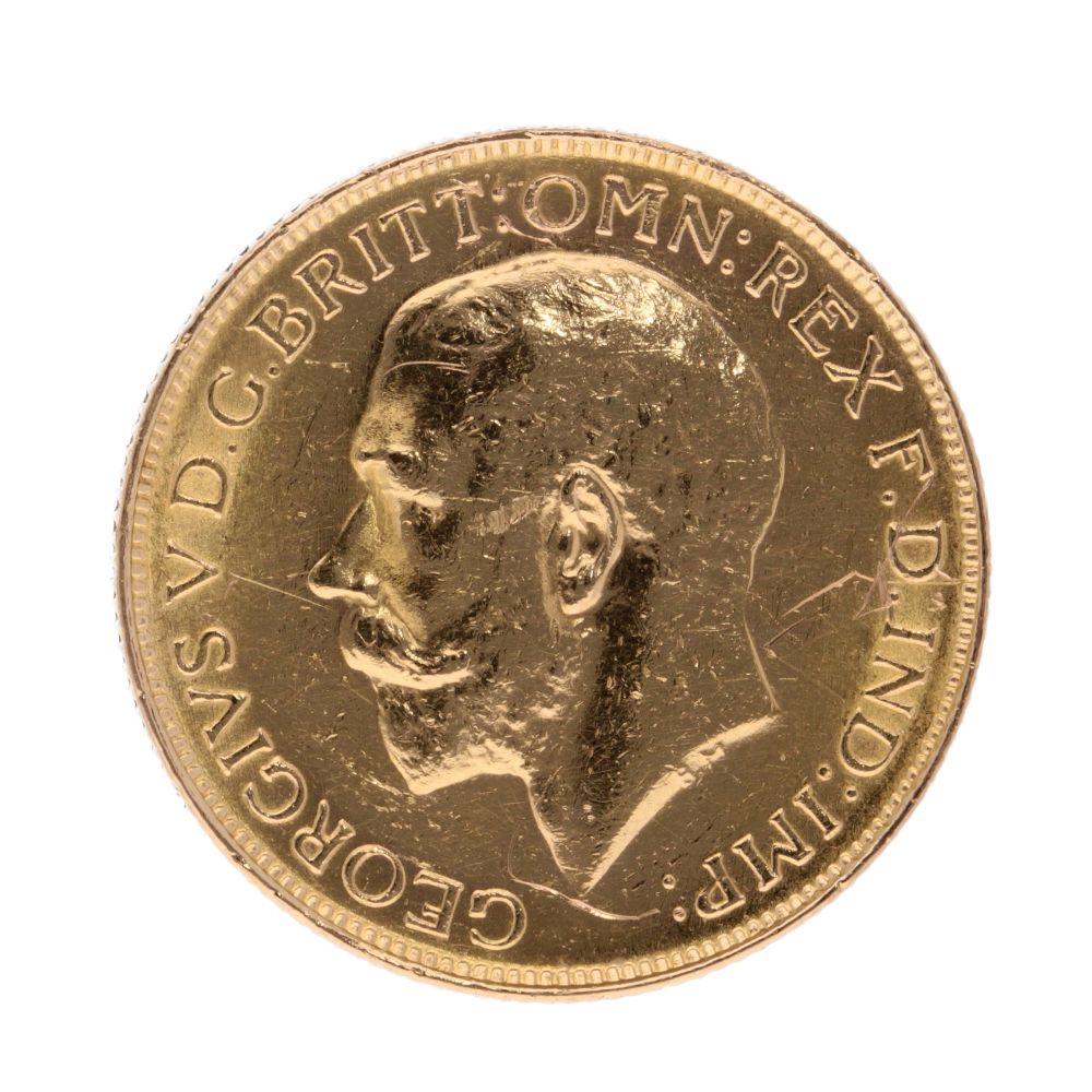 1917 Full Sovereign Coin Ramsdens Jewellery