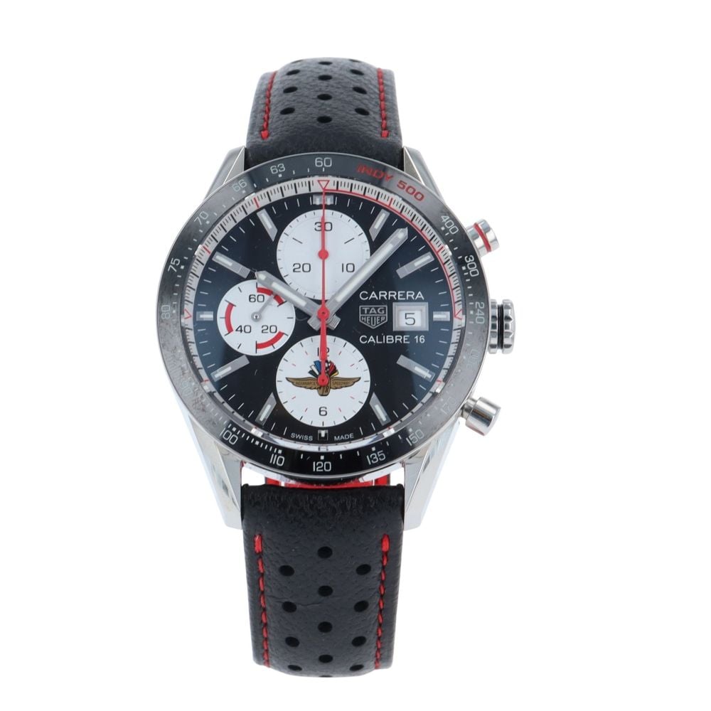 Tag Heuer Carrera Indy 500 Pre Owned Watch Ref CV201AS