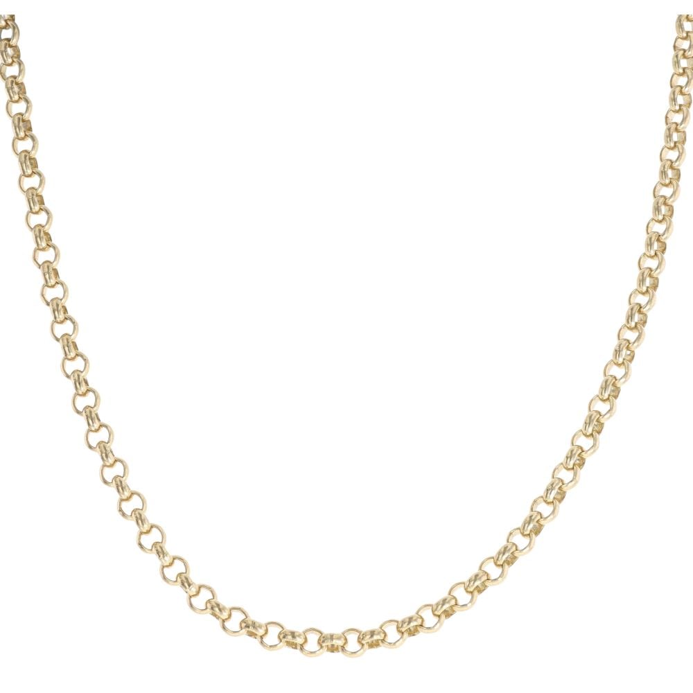 9ct Yellow Gold Belcher Chain 20"