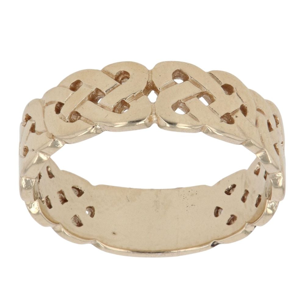 9ct Yellow Gold Celtic Band Ring