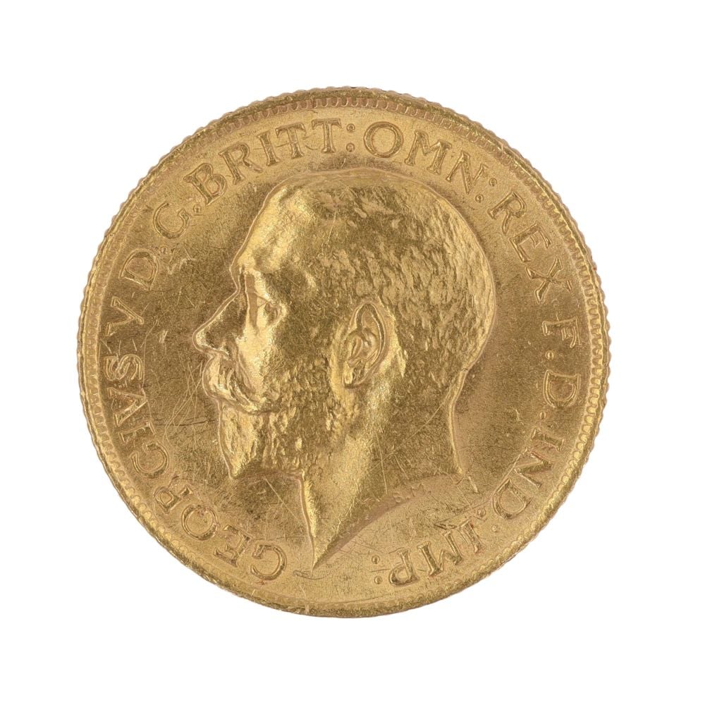 1912 George V Full Sovereign Coin