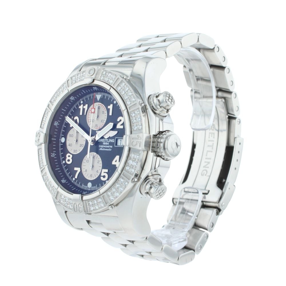 Breitling Custom Super Avenger Pre Owned Watch Ref A13370