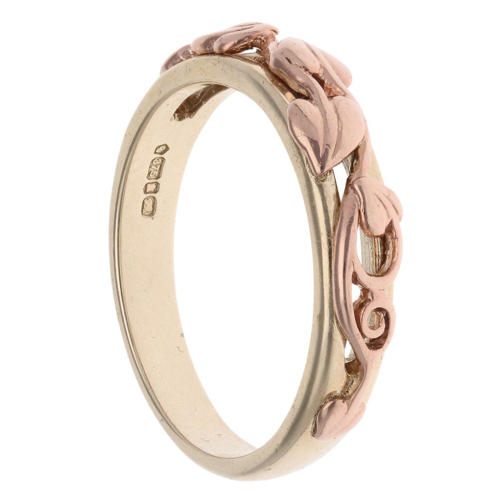 9ct Yellow and Rose Gold Clogau Vine Of Life Ring