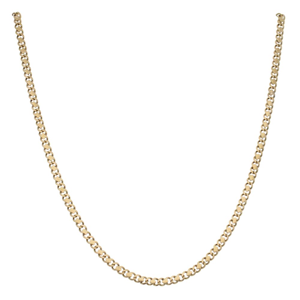 18ct Yellow Gold Fancy Chain 20"