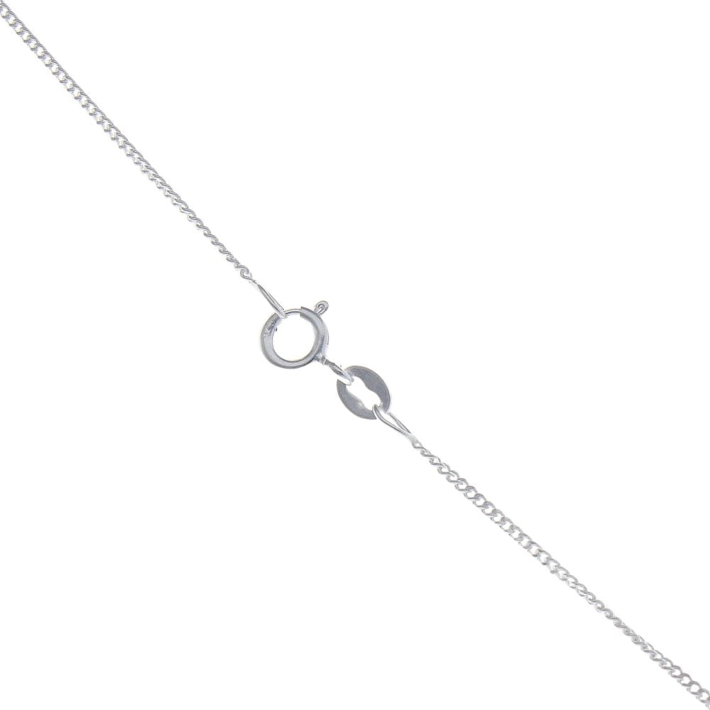 Silver Angel Wing Heart Locket And Chain 18" by Icesia