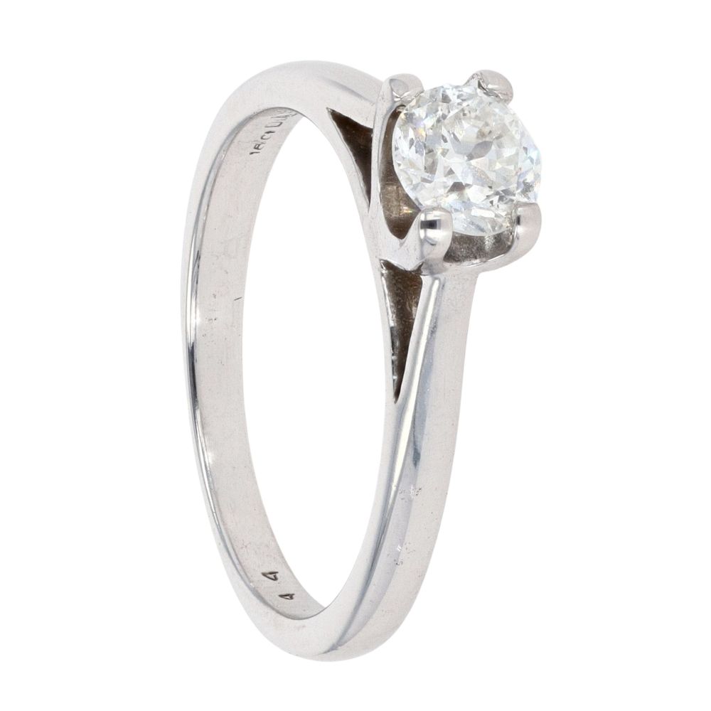 9ct White Gold 0.33ct Diamond Solitaire Ring