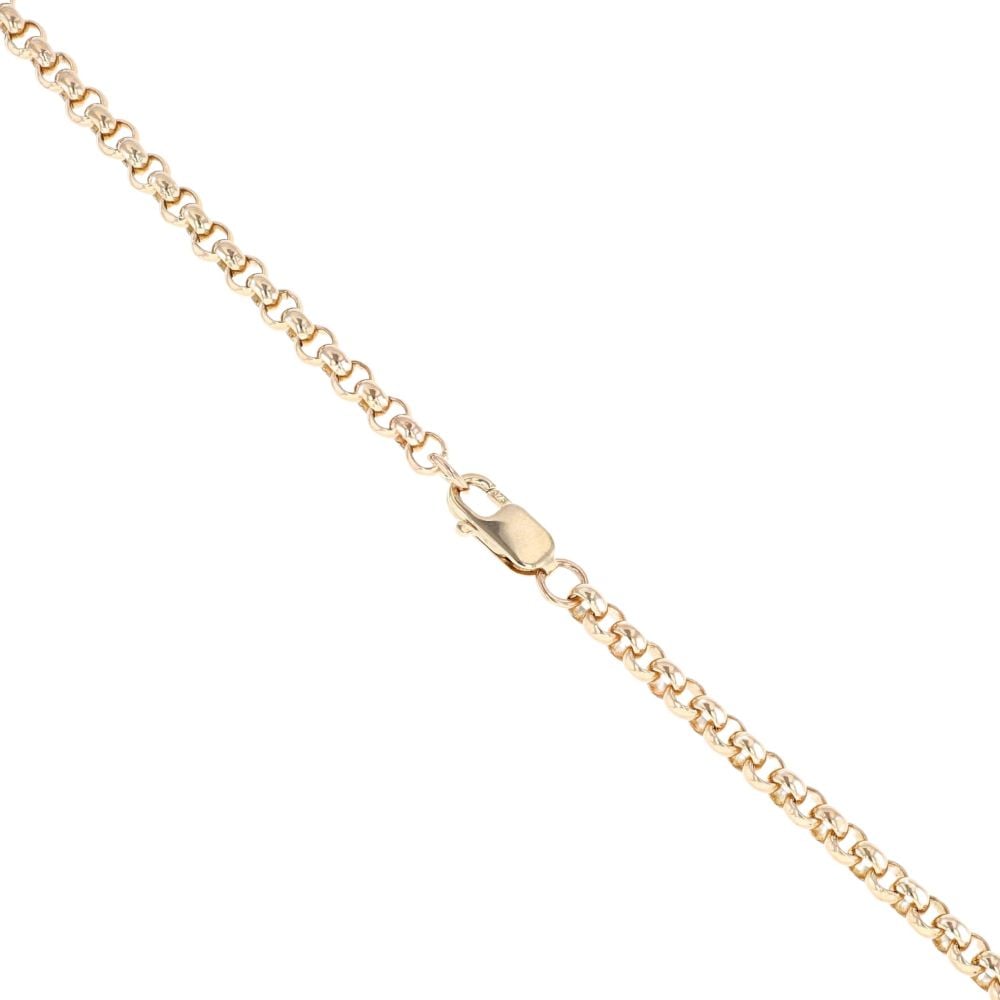 9ct Yellow Gold Belcher Chain 20"