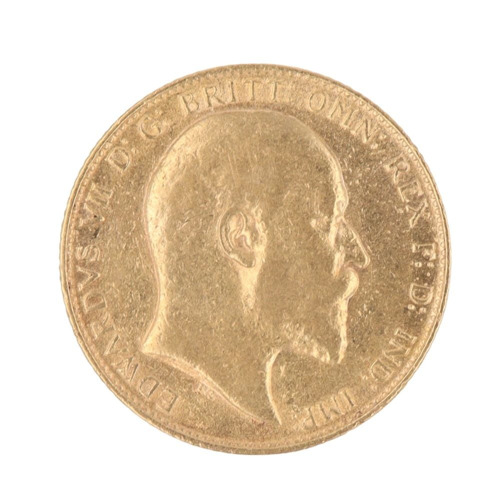 1906 Edward VII Full Sovereign Coin