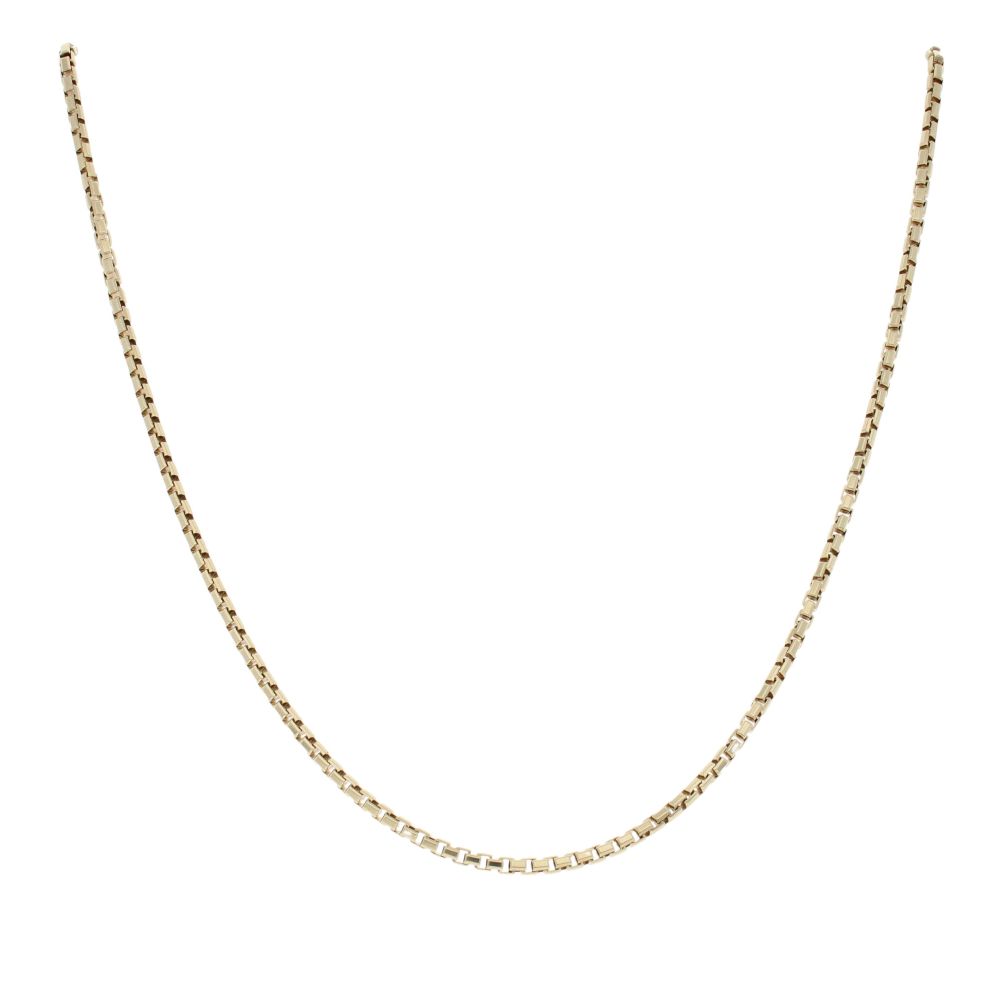9ct Yellow Gold Box Chain 18
