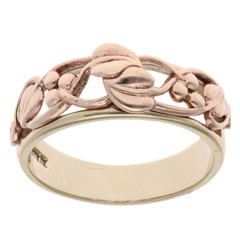 9ct Yellow And Rose Gold Clogau Tree Of Life Ring