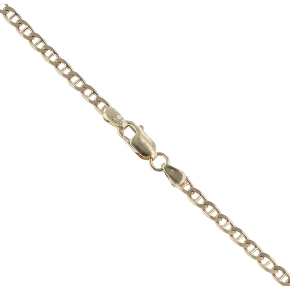 14ct Yellow Gold Anchor Chain 24"