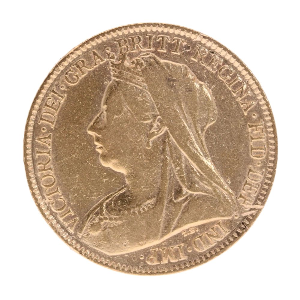 1894 Victoria Half Sovereign Coin Ramsdens Jewellery