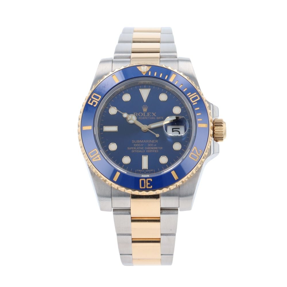 Rolex Submariner 'Bluesy' Pre Owned Watch Ref 116613LB